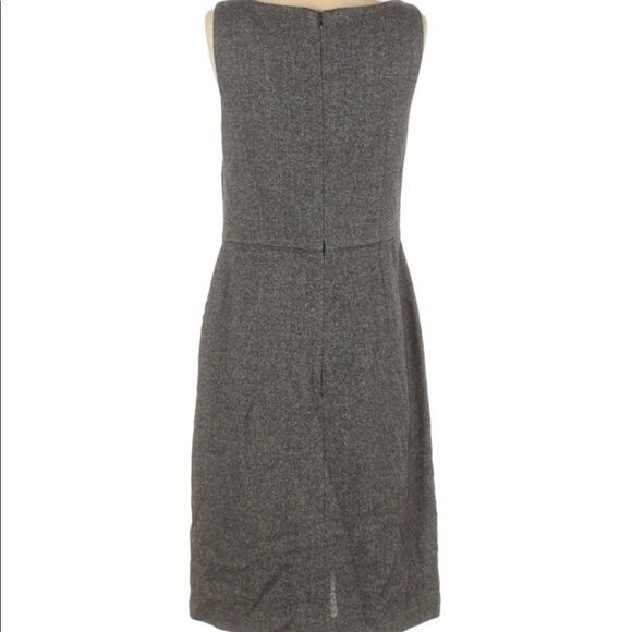 Ann Taylor Gray Wool Blend Dress Size 4 - Picture 2 of 2